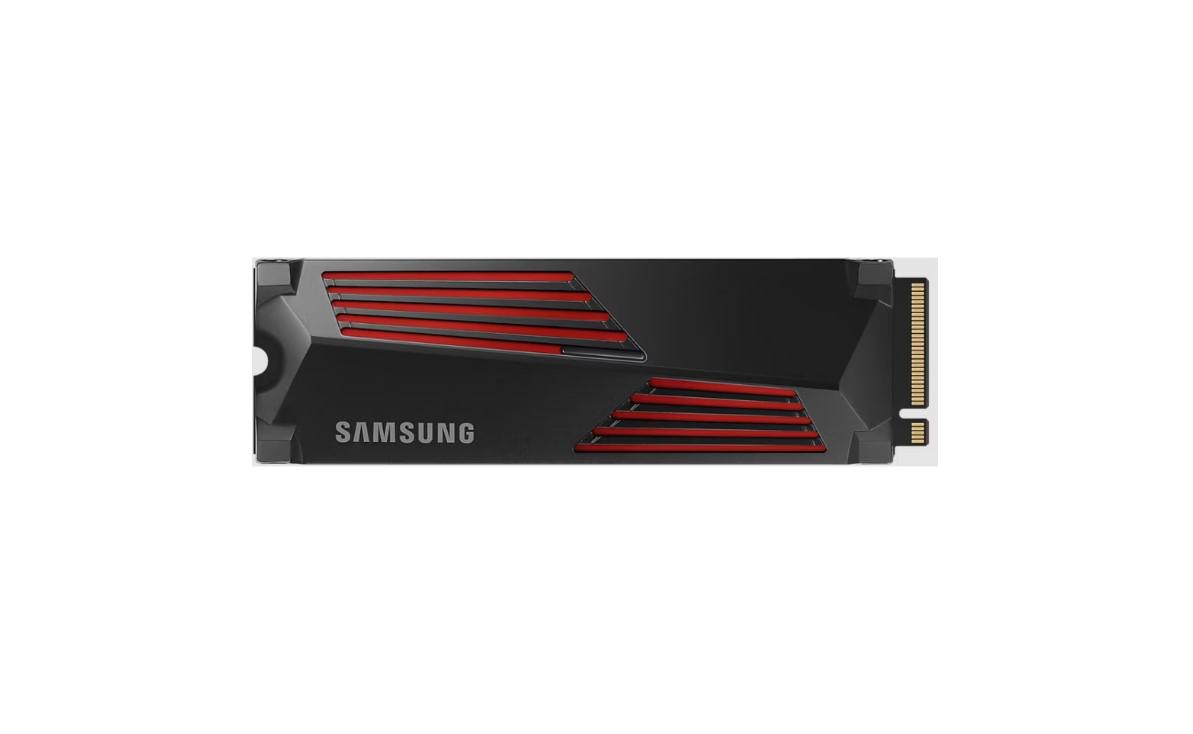 SSD Samsung 990 PRO cu Heatsink MZ-V9P2T0CW 2TB M.2 NVMe PCIe 4.0 x4 până la 7450 MB/s – SAMSUNG MZ-V9P2T0CW