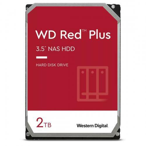 WD Red Plus WD20EFPX HDD NAS 2TB 5400RPM 64MB SATA III 3.5 inch pentru servere NAS și RAID – WD WD20EFPX
