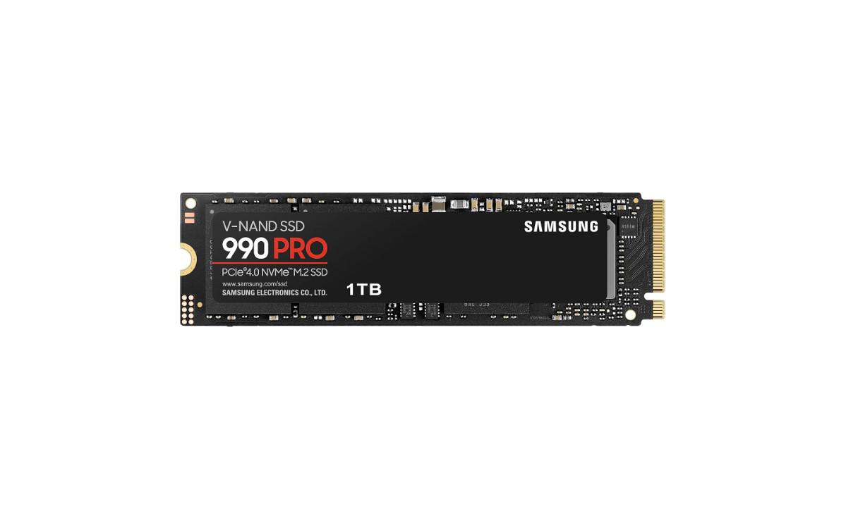 SAMSUNG MZ-V9P1T0BW – SSD Samsung 990 PRO MZ-V9P1T0BW, 1TB, M.2 2280, PCIe 4.0 x4, NVMe 2.0, 7450 MB/s SSD Samsung 990 PRO MZ-V9P1T0BW, 1TB, M.2 2280, PCIe 4.0 x4, NVMe 2.0, 7450 MB/s – SAMSUNG MZ-V9P1T0BW