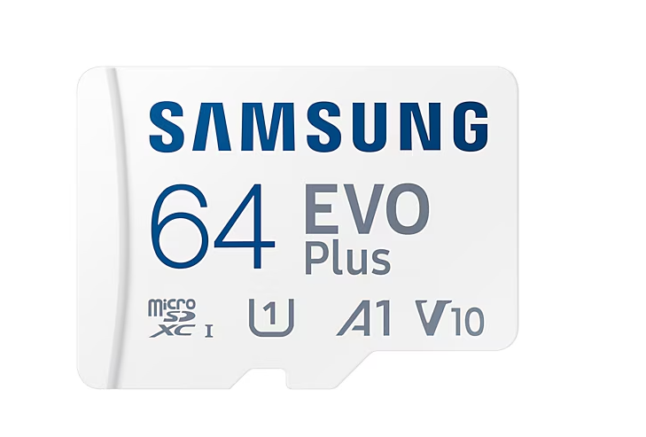 SAMSUNG MB-MC64SA/EU – Card de Memorie Samsung EVO Plus MB-MC64SA/EU MicroSDXC 64GB Class 10 UHS-I U1 A1 V10 cu Adaptor SD Card de Memorie Samsung EVO Plus MB-MC64SA/EU MicroSDXC 64GB Class 10 UHS-I U1 A1 V10 cu Adaptor SD – SAMSUNG MB-MC64SA/EU