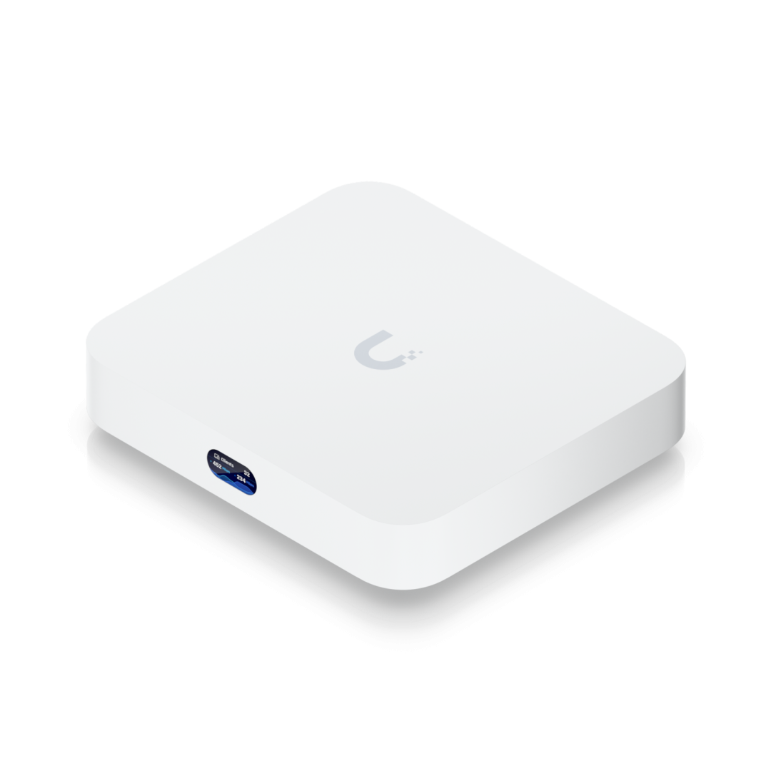 Console Gateway Ubiquiti UCG-Ultra UniFi Cloud Gateway Ultra, Quad-Core ARM Cortex-A53 1.5 GHz, 3 GB DDR4, 1x WAN GbE, 4x LAN GbE, IDS/IPS 1 Gbps – Ubiquiti UCG-ULTRA