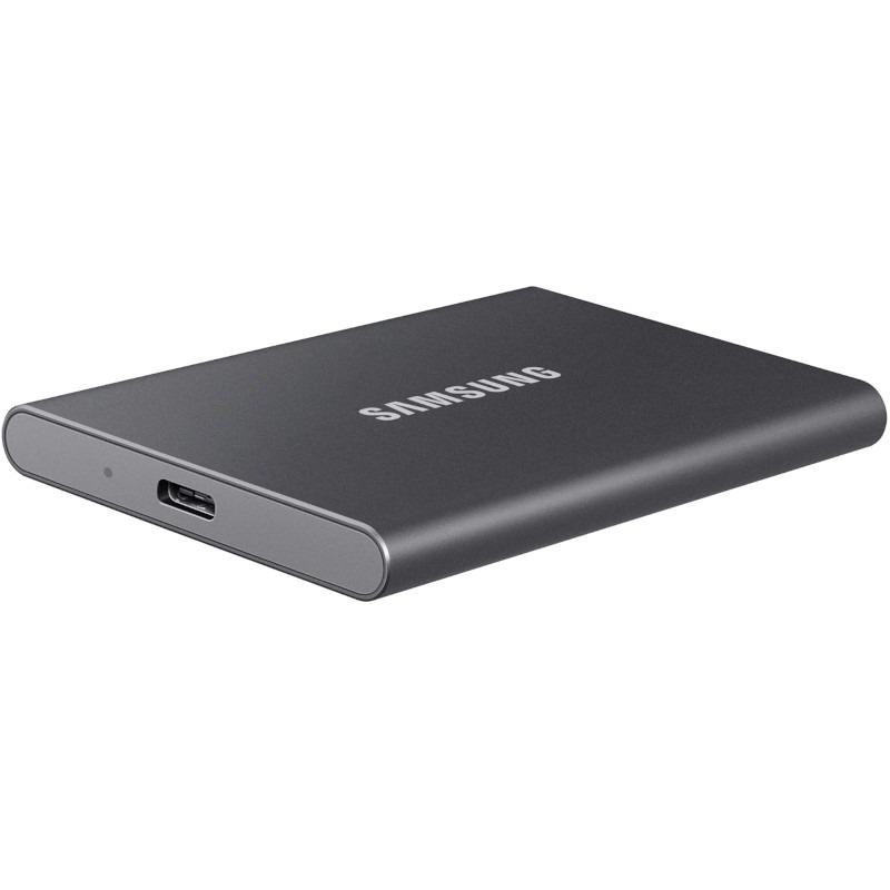 SSD Extern Samsung Portable T7 MU-PC1T0T/WW 1TB USB 3.2 Gen 2 Gri NVMe până la 1050 MB/s – SAMSUNG MU-PC1T0T/WW