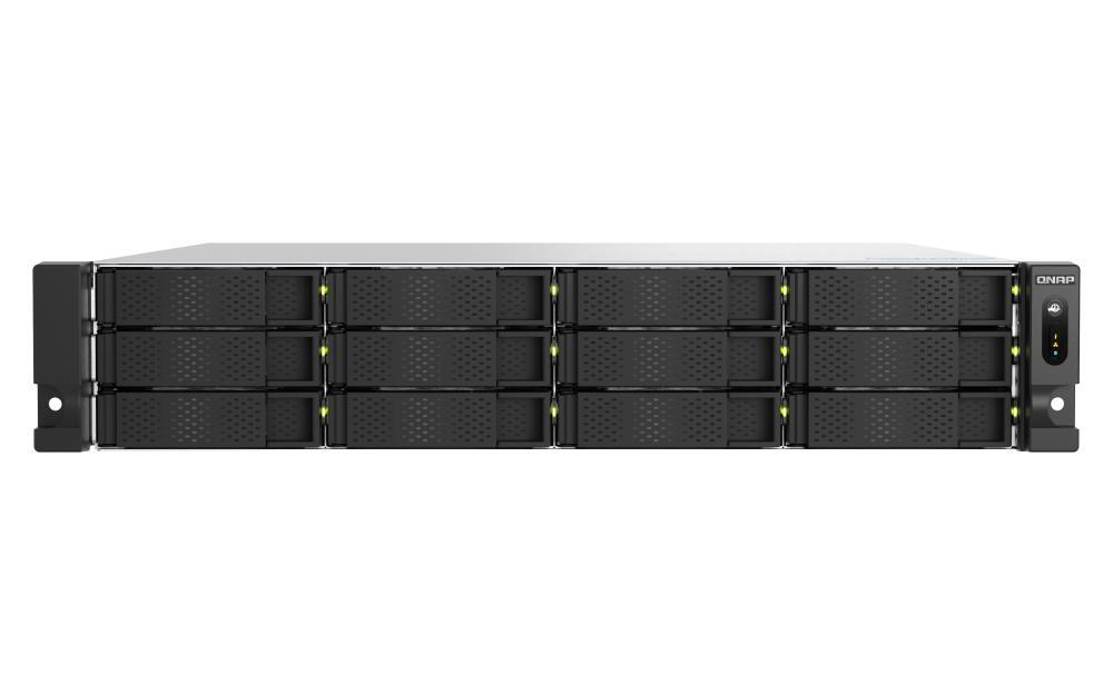 QNAP TS-H1277AXU-RP-R5-16G 12-Bay NAS Rackmount 2U 10GbE/2.5GbE 16GB RAM – QNAP TS-H1277AXU-RP-R5-16G