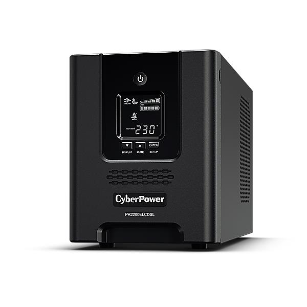 CyberPower PR2200ELCDSL UPS Tower 2200VA 1980W cu sinus pur si software Business Edition – CYBERPOWER PR2200ELCDSL