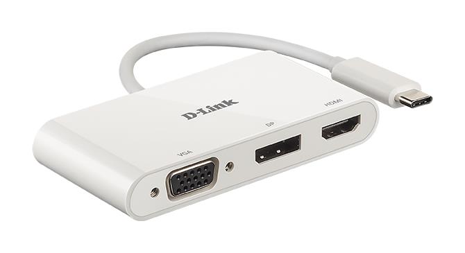 D-Link DUB-V310 – D-Link DUB-V310 adaptor USB-C multifunctional cu HDMI VGA si DisplayPort D-Link DUB-V310 adaptor USB-C multifunctional cu HDMI VGA si DisplayPort – D-Link DUB-V310