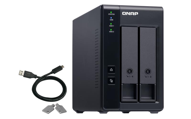 QNAP TR-002 – QNAP TR-002 – Enclosure DAS cu 2 Bay-uri, USB-C, RAID Hardware QNAP TR-002 – Enclosure DAS cu 2 Bay-uri, USB-C, RAID Hardware – QNAP TR-002