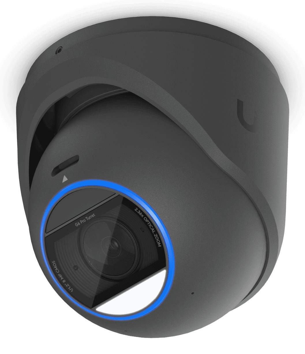 Ubiquiti UVC-G6-PRO-TURRET-B – Camera IP Ubiquiti UniFi G6 Pro Turret, 8MP 4K, zoom optic 2.36x, IR 40m, PoE+, neagra, UVC-G6-Pro-Turret-B Camera IP Ubiquiti UniFi G6 Pro Turret, 8MP 4K, zoom optic 2.36x, IR 40m, PoE+, neagra, UVC-G6-Pro-Turret-B – Ubiquiti UVC-G6-PRO-TURRET-B