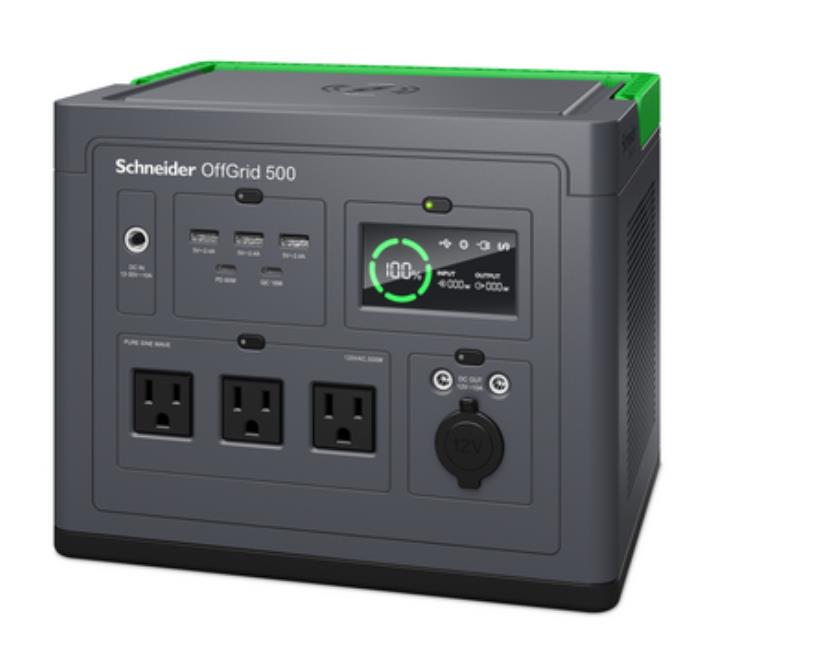 APC BY SCHNEIDER ELECTRIC PPS500-GR – APC PPS500-GR statie portabila de alimentare 517Wh Power Station 500 pentru echipamente si camping APC PPS500-GR statie portabila de alimentare 517Wh Power Station 500 pentru echipamente si camping – APC BY SCHNEIDER ELECTRIC PPS500-GR