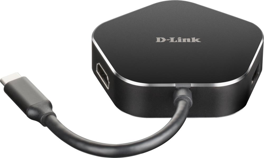 D-Link DUB-M420 hub USB-C 4 porturi multifunctional cu HDMI si Ethernet – D-Link DUB-M420