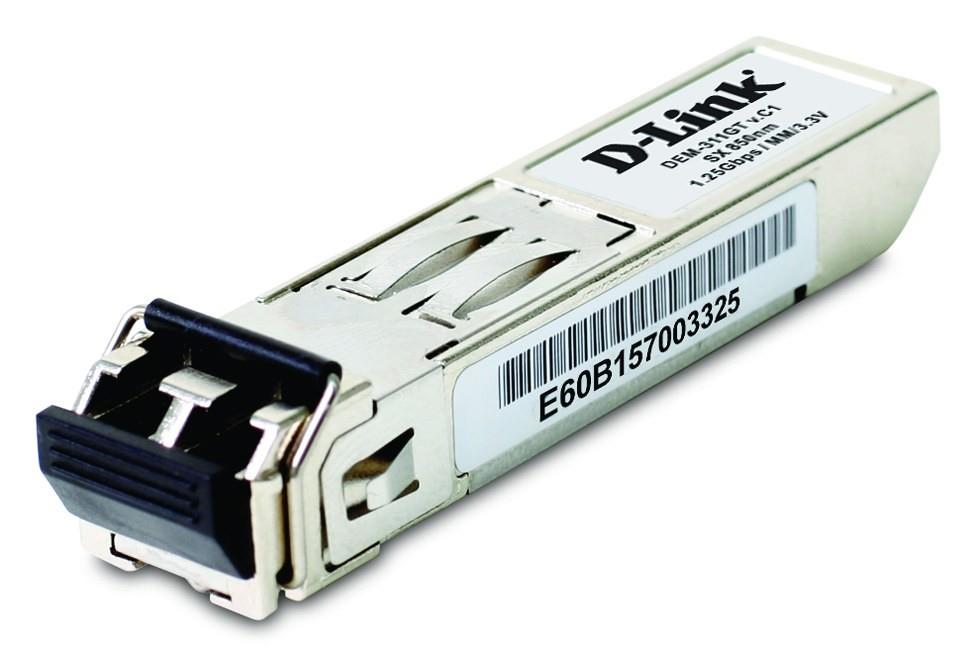 D-Link DEM-311GT – D-Link DEM-311GT modul Mini GBIC SFP 1000BASE-SX multi-mode 550m pentru retele optice Gigabit D-Link DEM-311GT modul Mini GBIC SFP 1000BASE-SX multi-mode 550m pentru retele optice Gigabit – D-Link DEM-311GT