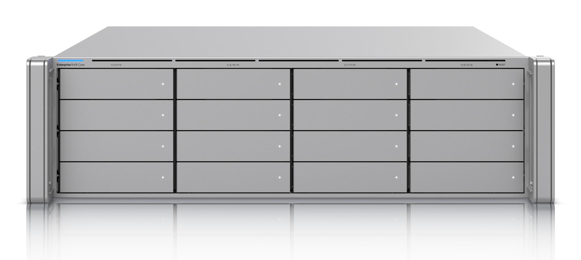 NVR Enterprise Ubiquiti UniFi Protect, 16 bay-uri HDD/SSD, 3U, 25G SFP28, ENVR-CORE – Ubiquiti ENVR-CORE