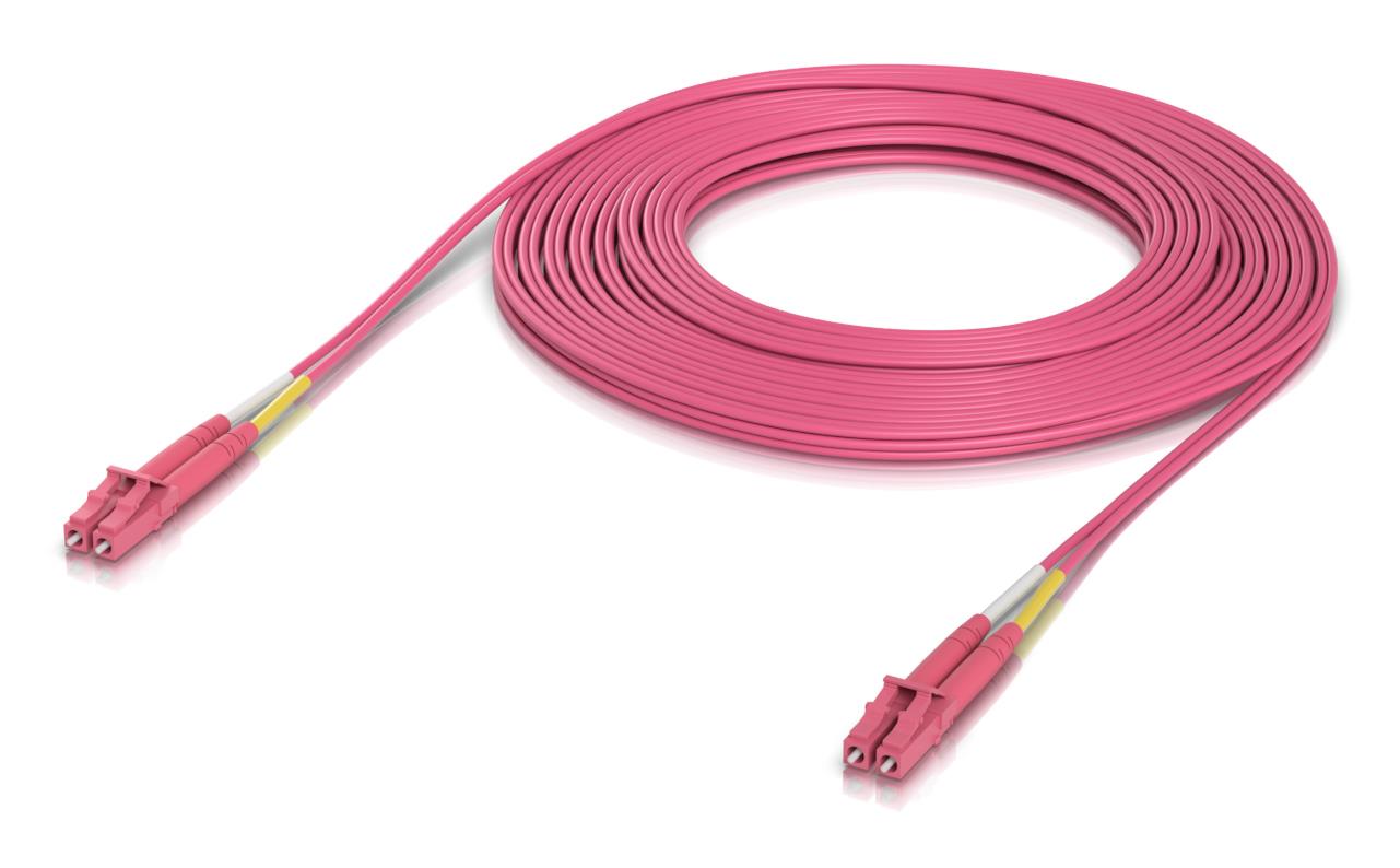 Cablu fibră optică multimode OM4, conectori LC/UPC–LC/UPC, 10 m, Ubiquiti - UACC-OFC-M2-LULU-10M – Ubiquiti UACC-OFC-M2-LULU-10M