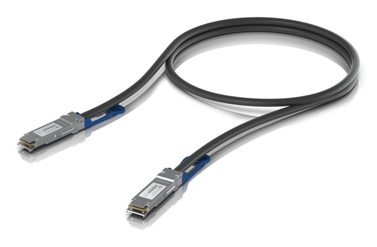 Cablu DAC pentru interconectare switch-uri, QSFP28, 0.5 m, Ubiquiti - UACC-DAC-QSFP28-0.5M – Ubiquiti UACC-DAC-QSFP28-0.5M