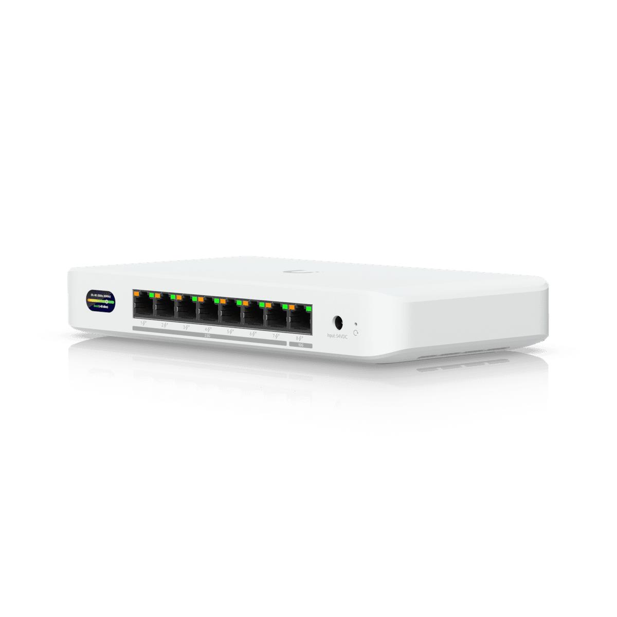 Bridge wireless UniFi Wi-Fi 7 cu switch 8 porturi, Ubiquiti - UDB-SWITCH – Ubiquiti UDB-SWITCH