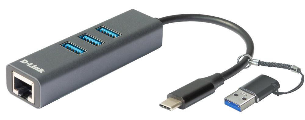 D-Link DUB-2332 – D-Link DUB-2332 adaptor USB-C la RJ45 Gigabit Ethernet pentru laptop si ultrabook D-Link DUB-2332 adaptor USB-C la RJ45 Gigabit Ethernet pentru laptop si ultrabook – D-Link DUB-2332
