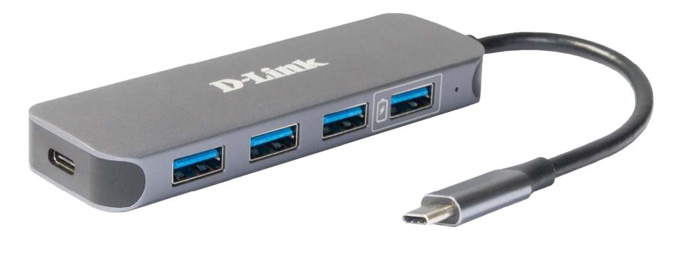 D-Link DUB-2340 – D-Link DUB-2340 hub USB-C 4 porturi USB 3.2 pentru laptop si ultrabook D-Link DUB-2340 hub USB-C 4 porturi USB 3.2 pentru laptop si ultrabook – D-Link DUB-2340