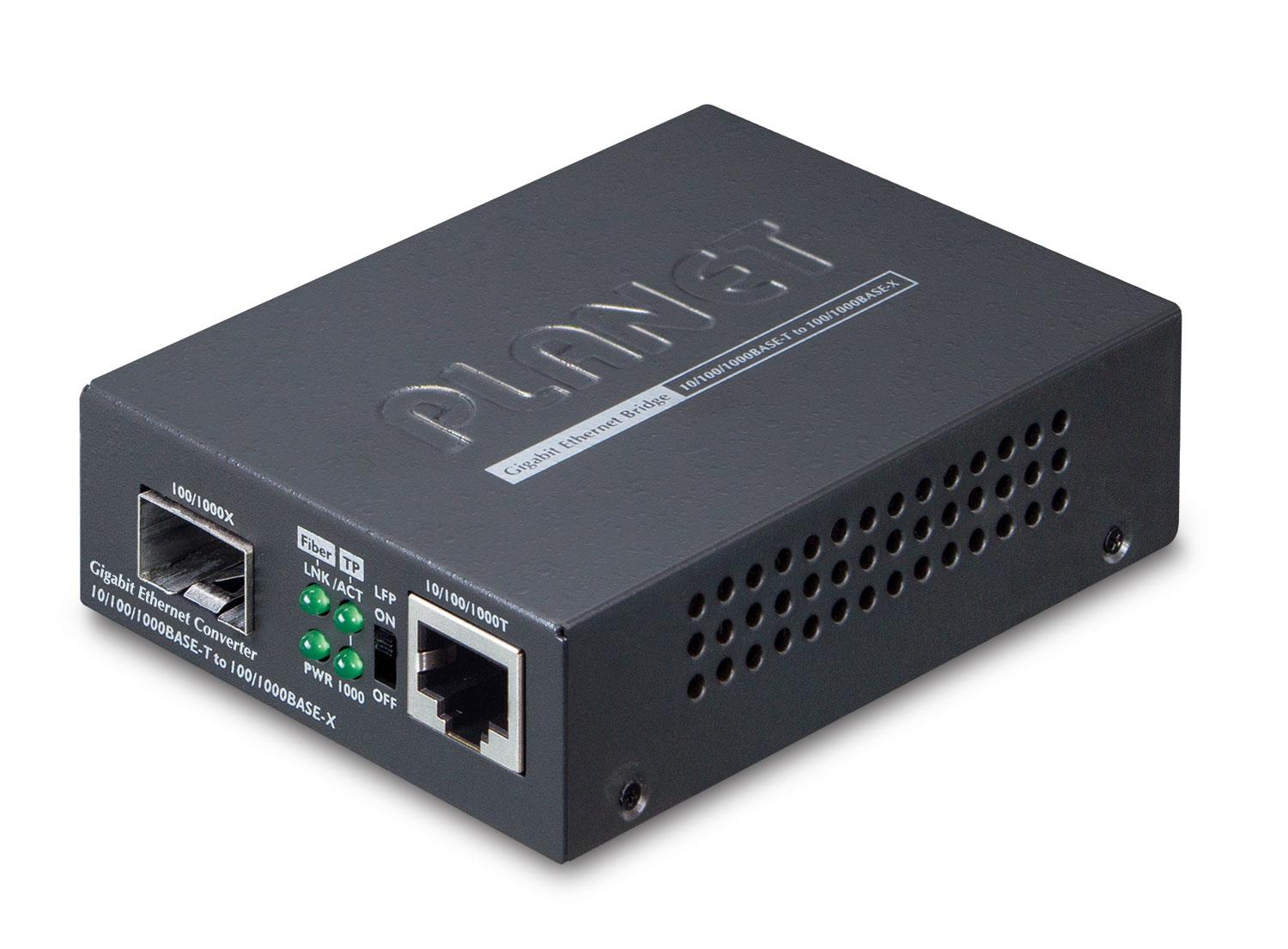 PLANET GT-805A – Convertor media Gigabit PLANET GT-805A, RJ45 1G la SFP 100/1000Base-X - 1455692 Convertor media Gigabit PLANET GT-805A, RJ45 1G la SFP 100/1000Base-X - 1455692 – PLANET GT-805A