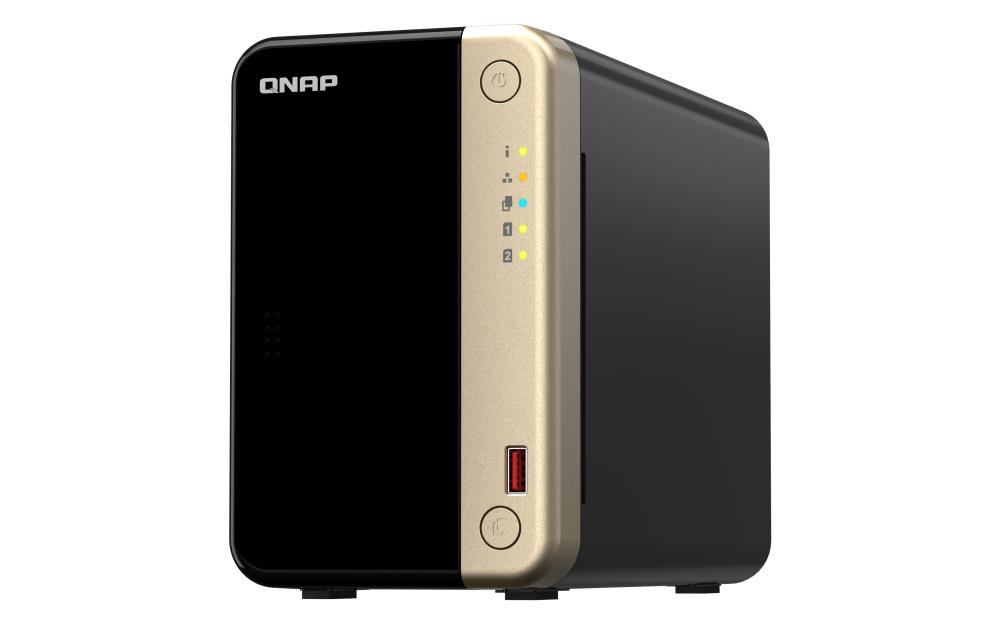 QNAP TS-264-8G – NAS Tower 2 Bay, 8GB RAM, Dual 2.5GbE, fără HDD – QNAP TS-264-8G
