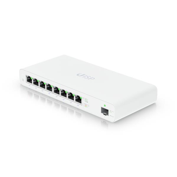 Router UISP, 8x Gigabit RJ45, 1x SFP 1G, PoE pasiv 27V, Ubiquiti - UISP-R – Ubiquiti UISP-R