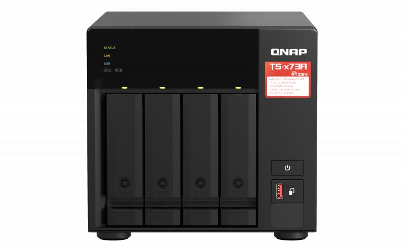 QNAP TS-473A-8G – QNAP TS-473A-8G – NAS Tower 4 Bay, 8 GB RAM, AMD Ryzen, fără HDD QNAP TS-473A-8G – NAS Tower 4 Bay, 8 GB RAM, AMD Ryzen, fără HDD – QNAP TS-473A-8G