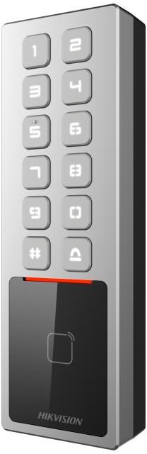 Hikvision DS-K1T805MBWX – Terminal de control acces cu recunoaștere facială, amprentă și card – HIKVISION DS-K1T805MBWX