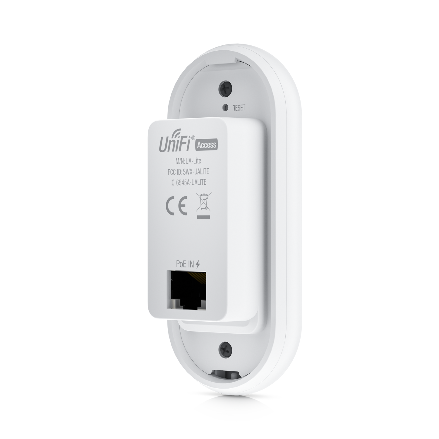 Ubiquiti UA-Reader Lite – Ubiquiti UniFi Access Reader Lite – Cititor control acces RFID NFC, montaj perete, PoE, Alb Ubiquiti UniFi Access Reader Lite – Cititor control acces RFID NFC, montaj perete, PoE, Alb – Ubiquiti UA-Reader Lite