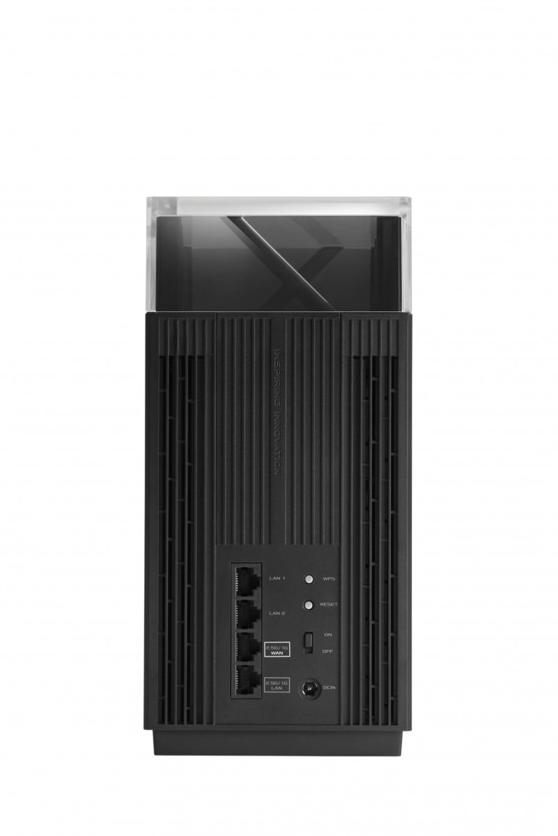 ZenWiFi Pro ET12 (1pk) | ASUS | ASUS ZenWiFi Pro ET12 Tri-band (2.4 GHz / 5 GHz / 6 GHz) Wi-Fi 6E (802.11az) Negru 3 Intern ASUS ZenWiFi Pro ET12 Tri-band (2.4 GHz / 5 GHz / 6 GHz) Wi-Fi 6E (802.11az) Negru 3 Intern