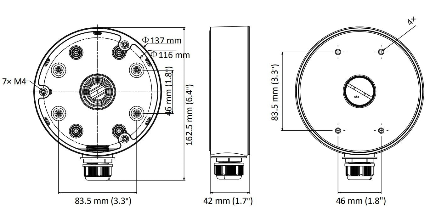 HIKVISION DS-1280ZJ-PT6 – Doza conexiuni pentru camere DOME - HIKVISION DS-1280ZJ-PT6 Doza conexiuni pentru camere DOME - HIKVISION DS-1280ZJ-PT6 – HIKVISION DS-1280ZJ-PT6