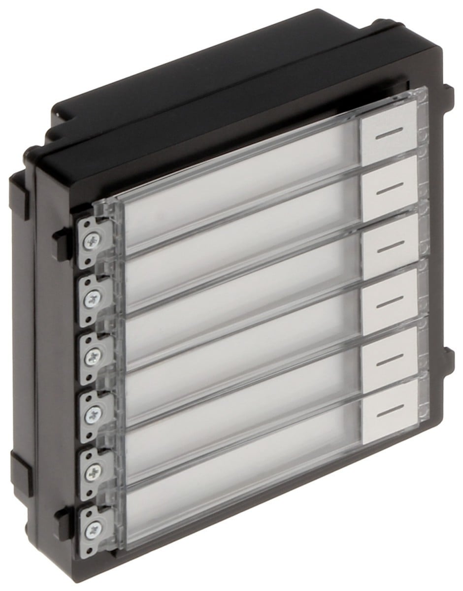 Modul extensie afisaj 6 familii pentru Interfon modular - HIKVISION DS-KD-KK – HIKVISION DS-KD-KK