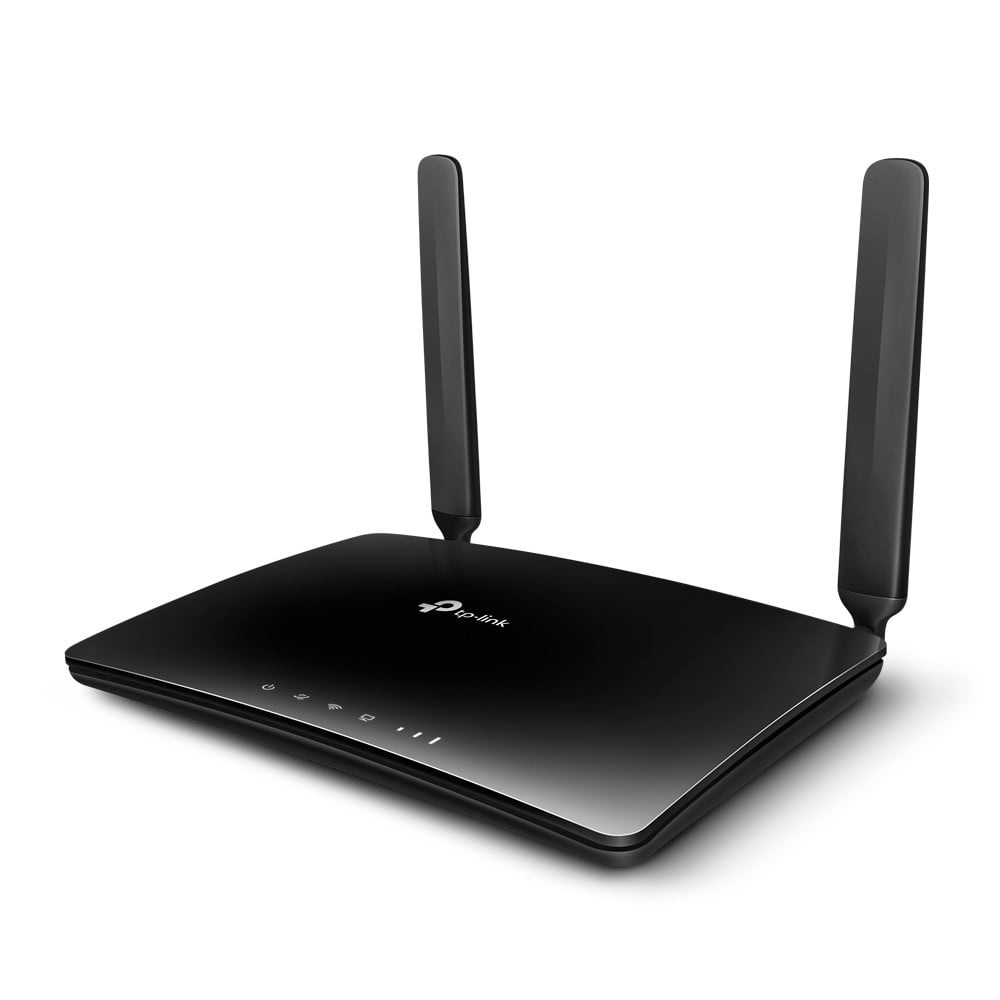 TP-Link TL-MR6400 router wireless Fast Ethernet Bandă unică (2.4 GHz) 4G Negru