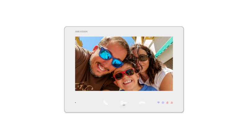 HIKVISION DS-KH7300EY-WTE2/White – Monitor videointerfon HD pe 2 fire, ecran tactil 7 inch, Wi-Fi, 1024×600, alb, Hikvision - DS-KH7300EY-WTE2/White Monitor videointerfon HD pe 2 fire, ecran tactil 7 inch, Wi-Fi, 1024×600, alb, Hikvision - DS-KH7300EY-WTE2/White – HIKVISION DS-KH7300EY-WTE2/White