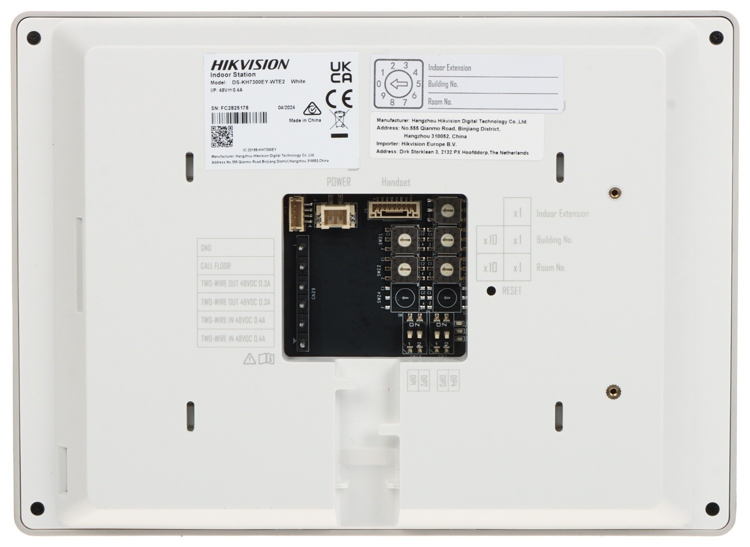 HIKVISION DS-KH7300EY-WTE2/White – Monitor videointerfon HD pe 2 fire, ecran tactil 7 inch, Wi-Fi, 1024×600, alb, Hikvision - DS-KH7300EY-WTE2/White Monitor videointerfon HD pe 2 fire, ecran tactil 7 inch, Wi-Fi, 1024×600, alb, Hikvision - DS-KH7300EY-WTE2/White – HIKVISION DS-KH7300EY-WTE2/White