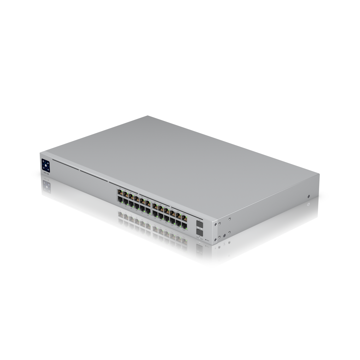 Ubiquiti USW-PRO-24-POE Networks UniFi Pro 24-Port PoE Gestionate L2/L3 Gigabit Ethernet (10/100/1000) Power over Ethernet (PoE) Suport 1U Argint