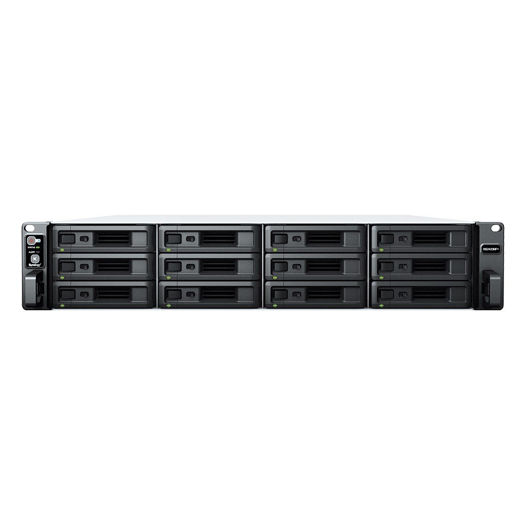 Synology RackStation RS2423RP+ NAS Rackmount 2U 12-Bay AMD Ryzen V1780B – Synology RS2423RP+