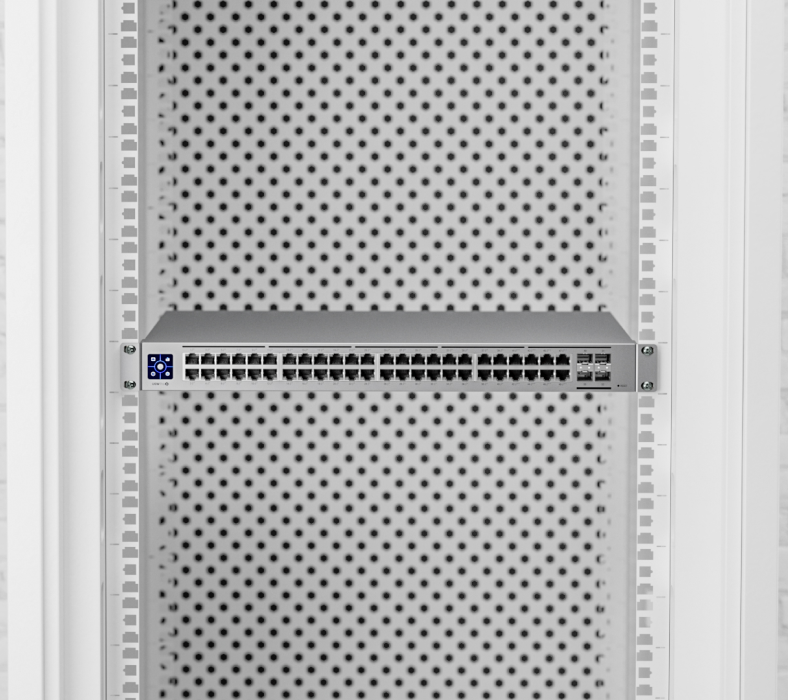 Ubiquiti USW-Pro-48-POE Networks UniFi Pro 48-Port PoE Gestionate L2/L3 Gigabit Ethernet (10/100/1000) Power over Ethernet (PoE) Suport 1U Argint