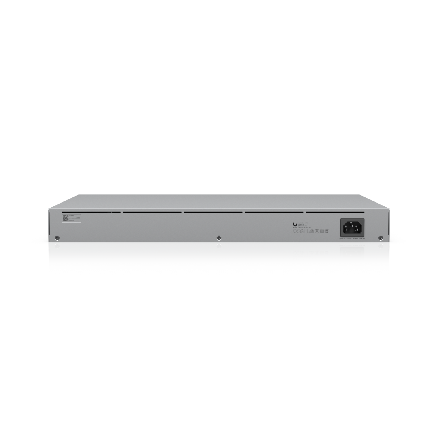 Ubiquiti Networks UniFi USW-48-POE switch-uri Gestionate L2 Gigabit Ethernet (10/100/1000) Power over Ethernet (PoE) Suport 1U Din oţel inoxidabil