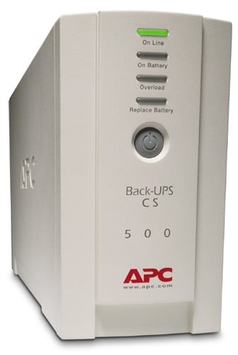 BK500EI | APC | APC Back-UPS Standby (Offline) 0,5 kVA 300 W 4 ieșire(i) AC APC Back-UPS Standby (Offline) 0,5 kVA 300 W 4 ieșire(i) AC