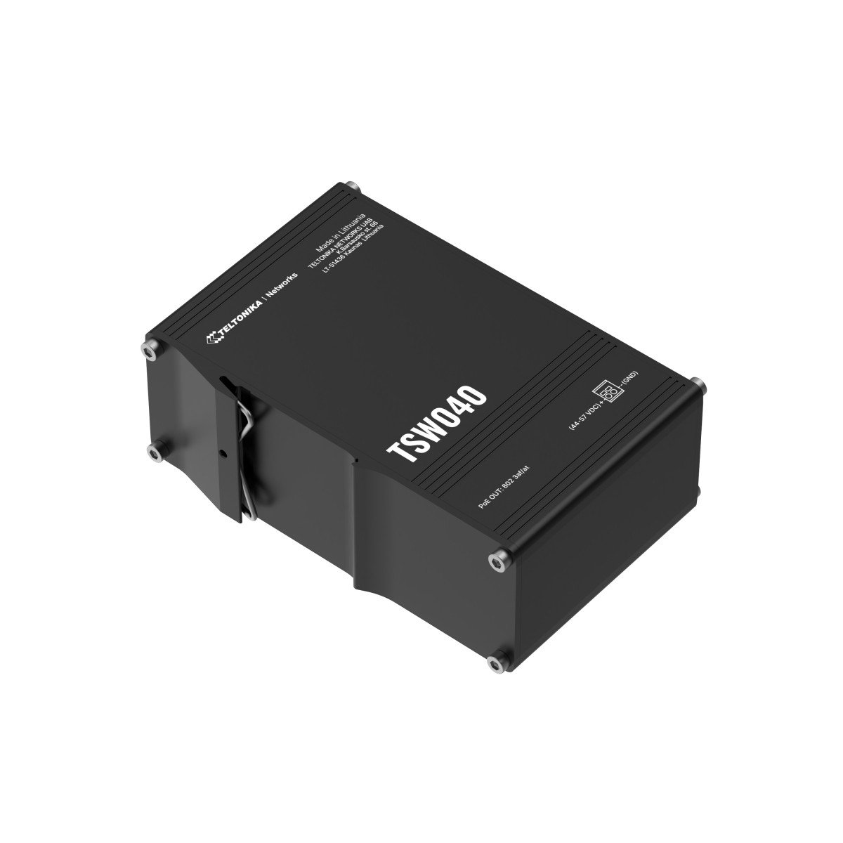 TSW040000000 | Teltonika | Teltonika NETWORKS TSW040 8-Port PoE+ Switch Fara management Fast Ethernet (10/100) Power over Ethernet (PoE) Suport Negru Teltonika NETWORKS TSW040 8-Port PoE+ Switch Fara management Fast Ethernet (10/100) Power over Ethernet (PoE) Suport Negru