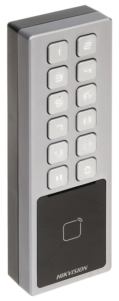 HIKVISION DS-K1T805MX – Terminal control acces, PIN/Card M1, Wiegand, RS485, Alarma, IK08 - HIKVISION DS-K1T805MX Terminal control acces, PIN/Card M1, Wiegand, RS485, Alarma, IK08 - HIKVISION DS-K1T805MX – HIKVISION DS-K1T805MX