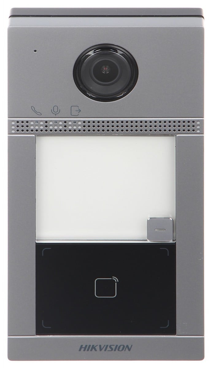 KIT videointerfon pentru o familie, Wi-Fi 2.4Ghz, monitor 7 inch - Hikvision DS-KIS604-S(C) – HIKVISION DS-KIS604-S(C)