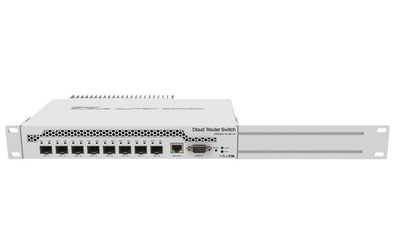 Management Switch 1 x Gigabit, 8 x SFP+ - Mikrotik CRS309-1G-8S+IN