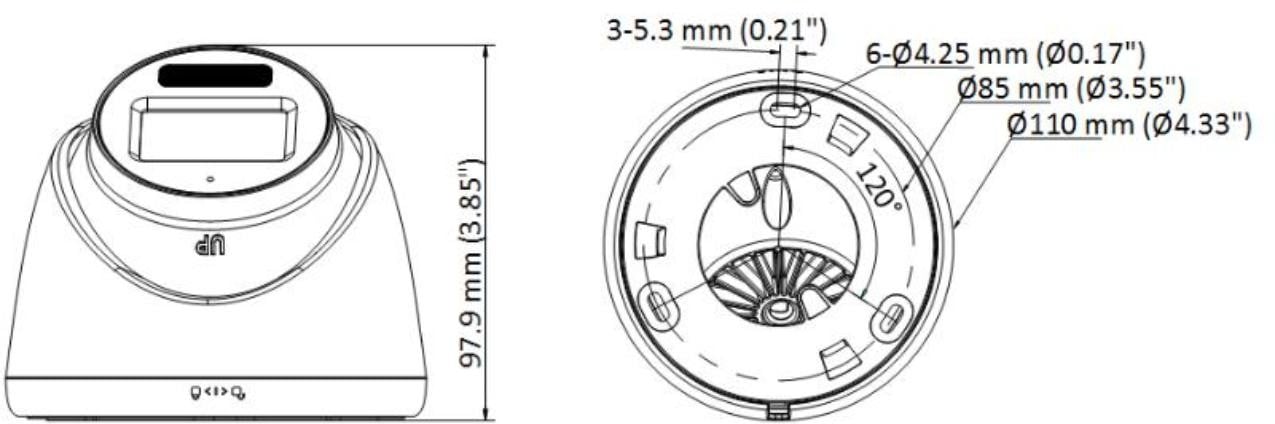 Camera analogica 3K, Turret, lentila 2.8mm, IR 40m, lumina alba 20m, microfon, Hikvision - DS-2CE78K0T-LFS(2.8mm) – HIKVISION DS-2CE78K0T-LFS(2.8mm)