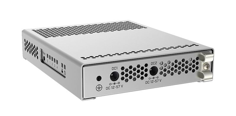 CRS305-1G-4S+IN | Mikrotik | Smart Switch, 1 x Gigabit, 4 x SFP+ 10Gbps - Mikrotik CRS305-1G-4S+IN Smart Switch, 1 x Gigabit, 4 x SFP+ 10Gbps - Mikrotik CRS305-1G-4S+IN