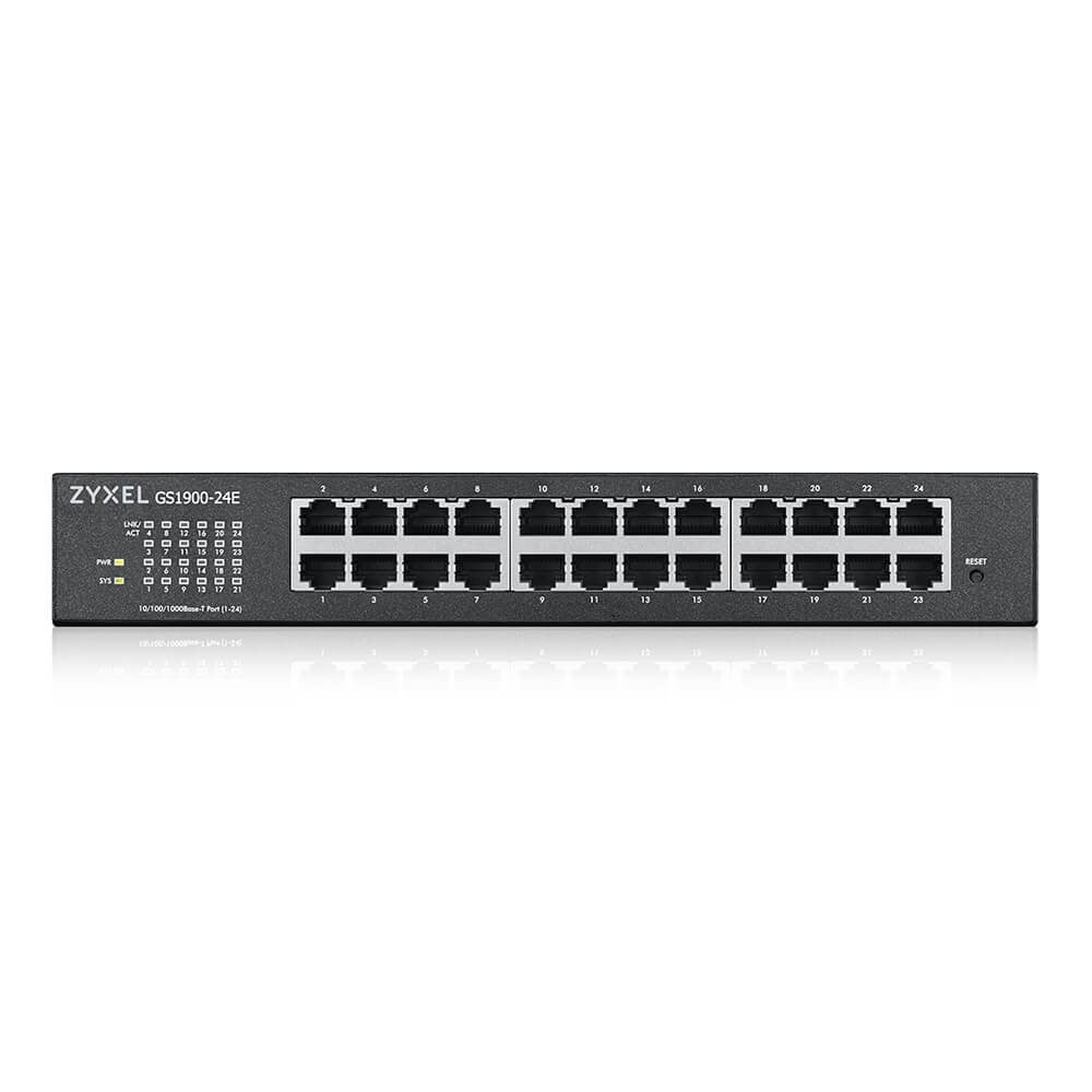 GS1900-24E-EU0103F | ZyXEL | Zyxel GS1900-24E-EU0103F switch-uri Gestionate L2 Gigabit Ethernet (10/100/1000) 1U Negru Zyxel GS1900-24E-EU0103F switch-uri Gestionate L2 Gigabit Ethernet (10/100/1000) 1U Negru
