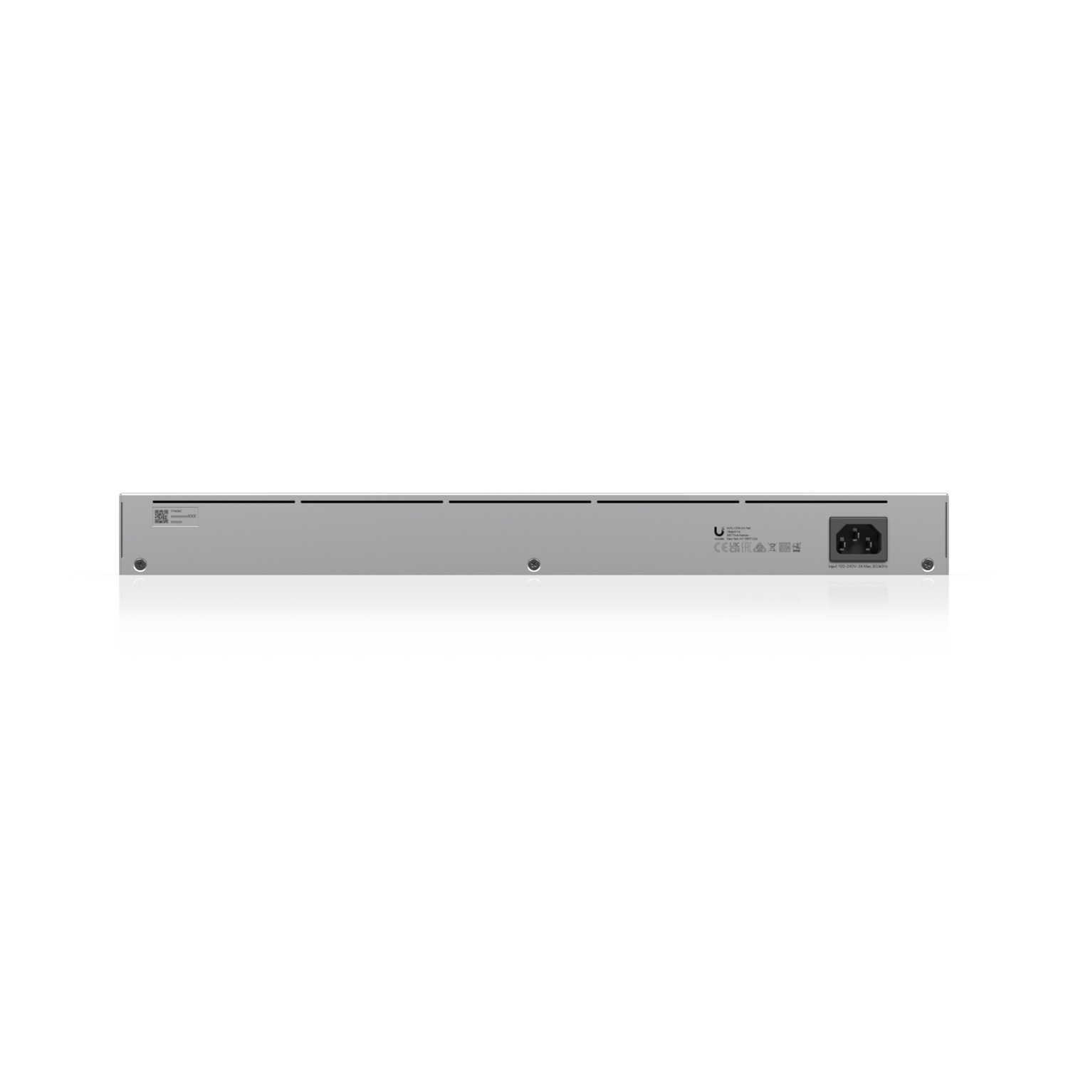 Ubiquiti USW-24-POE UniFi 24-Port PoE Gestionate L2/L3 Gigabit Ethernet (10/100/1000) Power over Ethernet (PoE) Suport 1U Argint