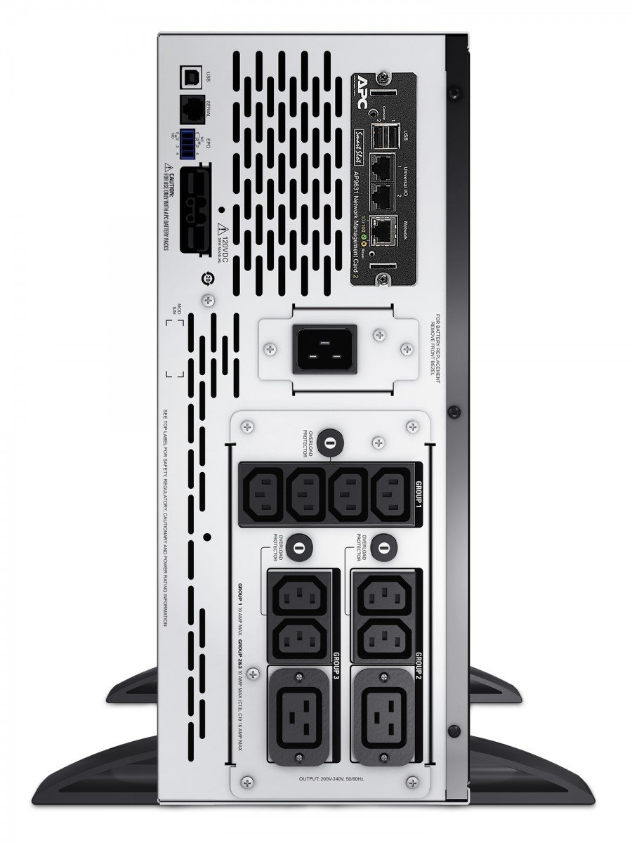 SMX3000HVNC | APC | APC Smart-UPS Line-Interactive 3 kVA 2700 W 10 ieșire(i) AC APC Smart-UPS Line-Interactive 3 kVA 2700 W 10 ieșire(i) AC