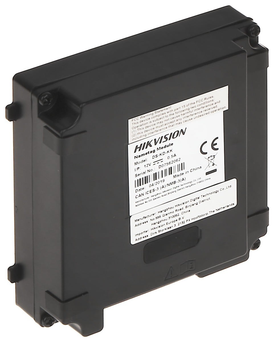 Modul extensie afisaj 6 familii pentru Interfon modular - HIKVISION DS-KD-KK – HIKVISION DS-KD-KK