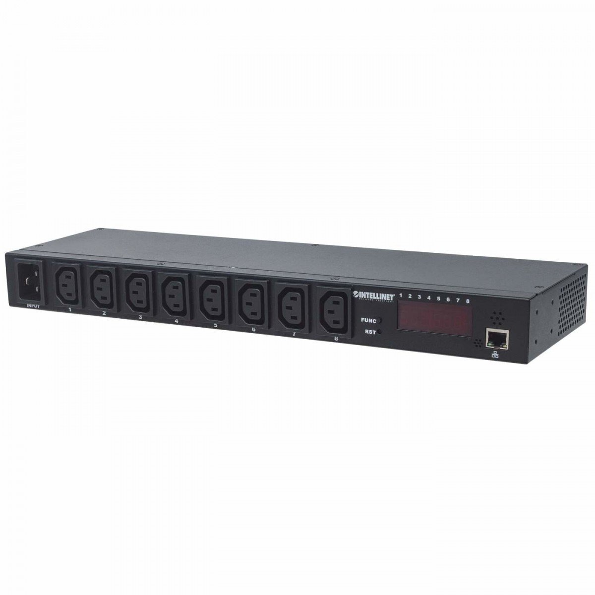 Intellinet 163682 – Intellinet 163682 8-Port PDU 19 inch Rack 8 iesiri AC Intellinet 163682 8-Port PDU 19 inch Rack 8 iesiri AC – Intellinet 163682