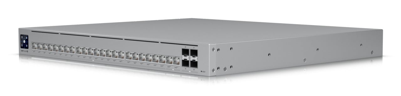 Ubiquiti USW-Pro-HD-24-PoE – Ubiquiti UniFi Switch Pro HD 24 PoE Managed L2/L3 22×2.5Gb + 2×10Gb + 4×10G SFP+ PoE++ Ubiquiti UniFi Switch Pro HD 24 PoE Managed L2/L3 22×2.5Gb + 2×10Gb + 4×10G SFP+ PoE++ – Ubiquiti USW-Pro-HD-24-PoE