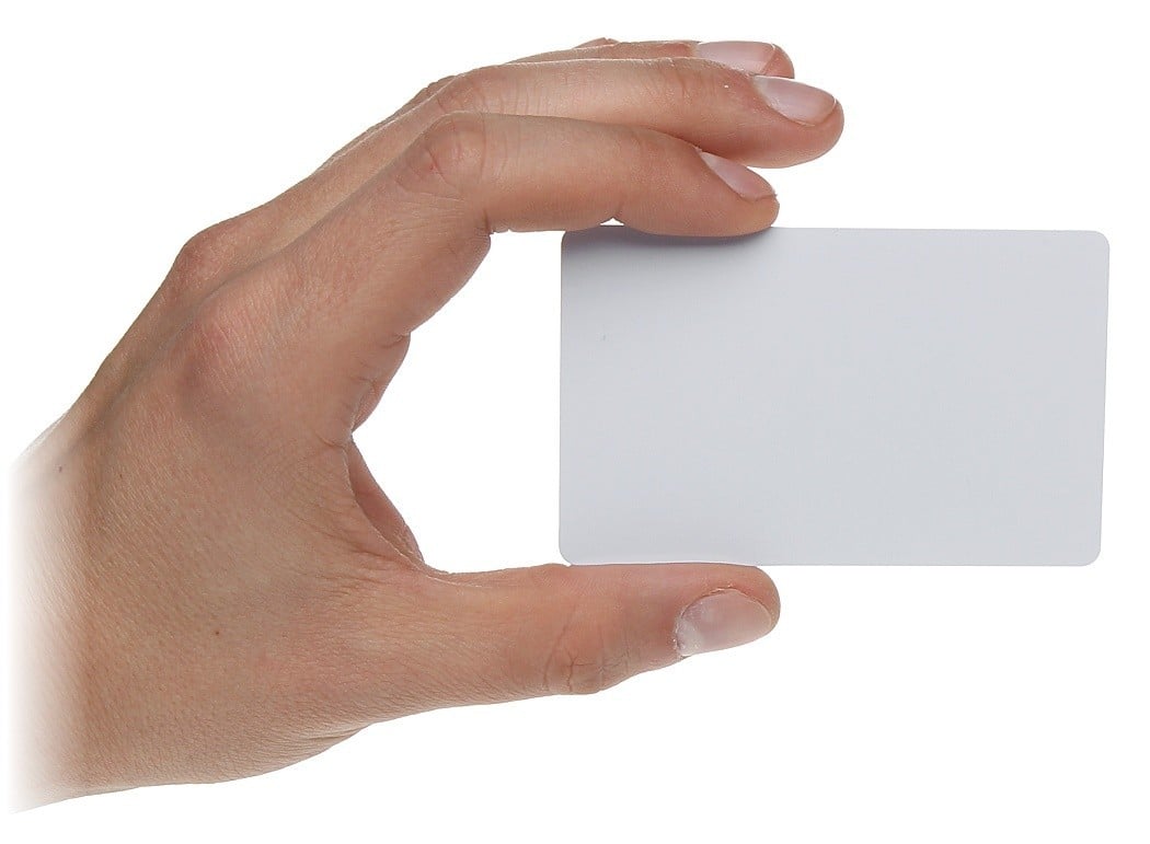 Card de proximitate RFID MIFARE 1K, 13,56 MHz, alb, Hikvision - FM11RF08-M1 – HIKVISION FM11RF08-M1